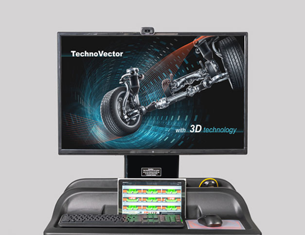Техно Вектор 7 Premium P 7204 T Ps стенд сход-развал 3D
